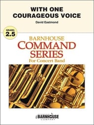 With One Courageous Voice Concert Band sheet music cover